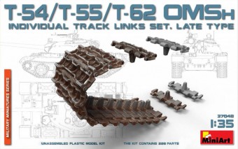 MiniArt 37048 T-54/T-55/T-62 OMSh Ind.Track Links Set.LateType 1:35