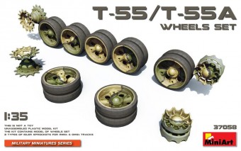 MiniArt 37058 T-55/T-55A Wheels Set 1:35