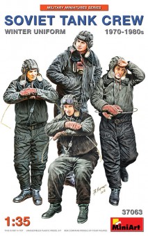 MiniArt 37063 Soviet Tank Crew 1970-1980s. Winter Uniform 1:35