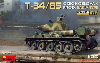 MiniArt 37069 T-34/85 Czechoslovak Prod. Early Type. Interior Kit 1:35