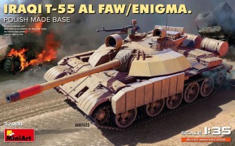 MiniArt 37080 Iraqi T-55 Al Faw/Enigma. Polish Made Base 1:35