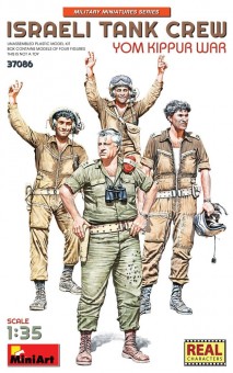 MiniArt 37086 Israeli Tank Crew. Yom Kippur War 1:35