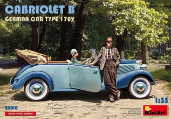 MiniArt 38018 Cabriolet B German Car Type 170V 1:35