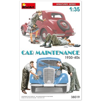 MINIART 38019 1:35 Car Maintenance 1930-40s