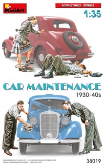 MiniArt 38019 Car Maintenance 1930-40s 1:35