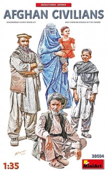 MiniArt 38034 Afghan Civilians 1:35