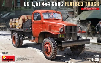 MiniArt 38056 Us 1,5T 4x4 G506 Flatbed Truck 1:35