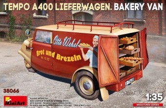 MiniArt 38066 Tempo A400 Lieferwagen. Bakery Van 1:35