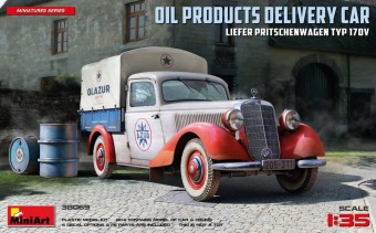 MiniArt 38069 Liefer Pritschenwagen Typ 170V Oil Products Delivery Car 1:35