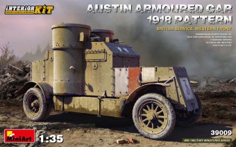 MiniArt 39009 Austin Armoured Car 1918 Pattern. British Service. Western Front . Interior Kit 1:35