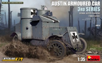MiniArt 39010 Austin Armoured Car 3rd Series: German Austro-Hungarian Finnish Service. Interior Kit 1:35