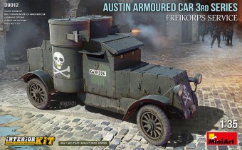 MiniArt 39012 Austin Armoured Car 3rd Series: Freikorps Service. Interior Kit 1:35