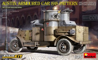 MiniArt 39016 Austin Armoured Car 1918 Pattern. Ireland 1919-21. British Service. Interior Kit 1:35