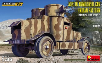 MiniArt 39021 Austin Armoured Car Indian Pattern. British Service. Interior Kit 1:35