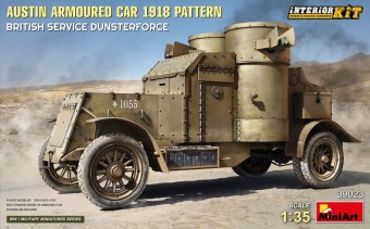 MiniArt 39023 Austin Armoured Car 1918 Pattern. British Service. Dunsterforce. Interior Kit 1:35