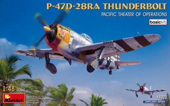MiniArt 48022 P-47D-28RA Thunderbolt. Pacific Theater of Operations. Basic Kit 1:48