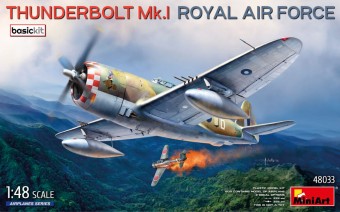 MiniArt 48033 Thunderbolt Mk.I. Royal Air Force. Basic Kit 1:48