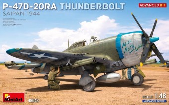 MiniArt 48043 P-47D-20RA Thunderbolt. Saipan, 1944. Advanced Kit 1:48