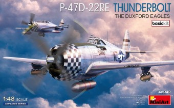 MiniArt 48049 P-47D-22RE Thunderbolt. The Duxford Eagles. Basic Kit 1:48