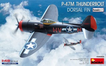 MiniArt 48060 P-47M Thunderbolt. Dorsal Fin. Basic Kit 1:48