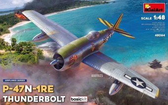 MiniArt 48064 P-47N-1RE Thunderbolt. Basic Kit 1:48