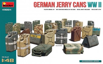 MiniArt 49004 German Jerry Cans WW2 1:48