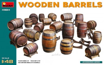 MiniArt 49014 Wooden Barrels 1:48