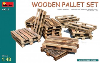 MiniArt 49016 Wooden Pallet Set 1:48