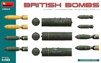 MiniArt 49023 British Bombs 1:48