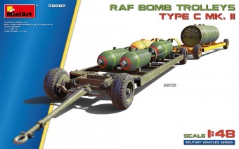 MiniArt 50002 RAF Bomb Trolleys Type C Mk. II 1:48