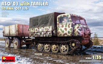 MiniArt 53005 RSO/01 with Trailer Sd.Anh. Ost 1,5 t 1:35