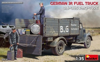 MiniArt 53031 German 3t Fuel Truck 3,6-36S PmQ-Type 1:35