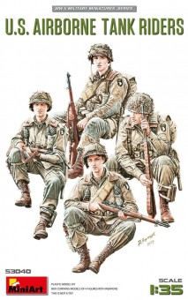 MiniArt 53040 U.S. Airborne Tank Riders 1:35