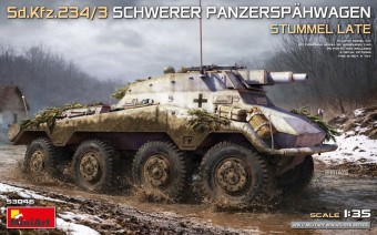MiniArt 53046 Sd.Kfz.234/3 Schwerer Panzerspahwagen Stummel Late 1:35