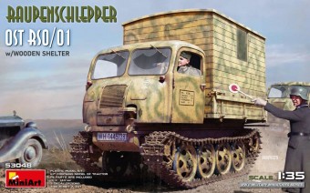 MiniArt 53048 Raupenschlepper Ost RSO/01 w/Wooden Shelter 1:35