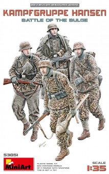 MiniArt 53051 Kampfgruppe Hansen. Battle of the Bulge 1:35