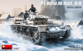 MiniArt 53085 Pz.Kpfw.III Ausf. D/B with Crew 1:32