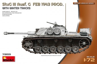 MiniArt 72103 StuG III Ausf. G Feb 1943 Prod w/Winter Tracks 1:72