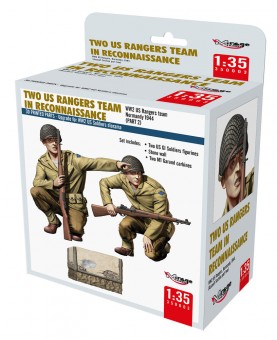 Mirage Hobby 350003 TWO US RANGERS TEAM IN RECONNAISSANCE 1:35