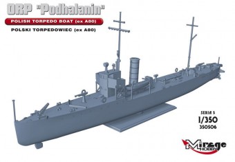 Mirage Hobby 350506 ORP PODHALANIN Polish Torpedo Boat 1:350