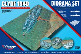 Mirage Hobby 401002 Clyde 1940 Diorama Set Scotland,Firth of Clyde 1:400