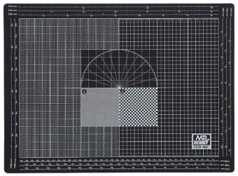 Mr. Hobby Mr. Hobb MT-802 Mr. Cutting Mat A4 Size (340x220x10 mm, 2mm thick)