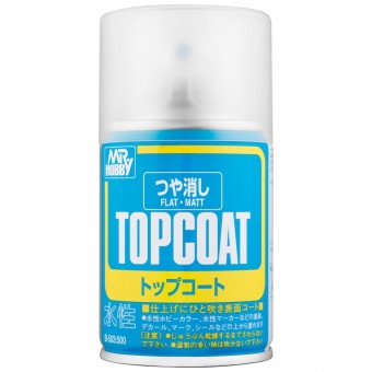 Mr. Hobby B-503 Mr. Top Coat Flat Spray (86 ml)