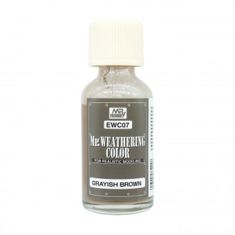 Mr. Hobby EWC-07 Weathering Color (40 ml) - Grayish Brown