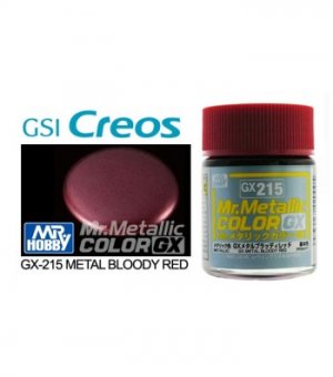 Mr. Color GX GX215   Metal Bloody Red