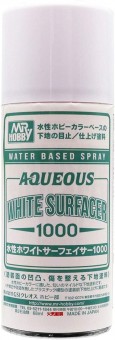 Mr. Hobby B612 Aqueous Surfacer 1000 Spray (170 ml) White