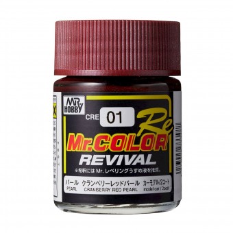 Mr. Hobby CRE-01 Mr. Color Revival (18 ml) Cranberry Red Pearl