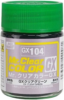 Mr. Color GX GX104  (18 ml) Clear Green