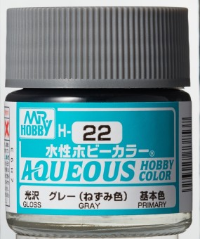 Mr. Hobby Aqueous H022 Gloss Grey