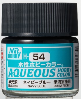 Aqueous  H054 Semi-Gloss Navy Blue 